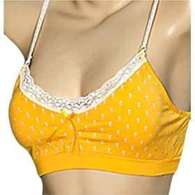 POLKA DOT SPANDEX SPORTS STYLE 6 PACK BRAS