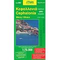 Kefalonia ~ Road Map (Supersedes Road Editions 304 Map) (Greek Island Map Series)