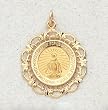 14 Kt Gold Religious Miraculous Medals - In a Premium Black Box