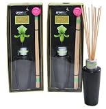 Greenair Earth Friendly Aromatherapy Reed Diffusers, 4 Ounce Containers with Black Glass Bottle, Mint Orchid 51GZc6M uFL. SL160 Greenair Earth Friendly Aromatherapy Reed Diffusers, 4 Ounce Containers with Black Glass Bottle, Mint Orchid
