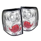 02-05 Ford Explorer Euro Taillights - Chrome 