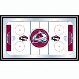 NHL Colorado Avalanche Framed Hockey Rink Mirror