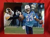Michael Griffin Autographed Tennessee Titans 8x10 Photo, Proof Photo of Michael Signing for Us.
