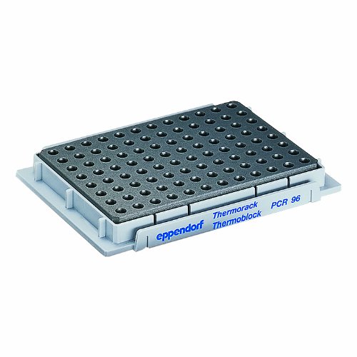 Eppendorf 022670573 Adapter Plate, For 96 x 0.2mL PCR Tubes to insert in Exchangeable Thermoblock for MTPs