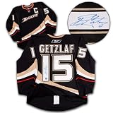 RYAN GETZLAF Anaheim Ducks SIGNED RBK Pro On-Ice Jersey