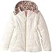 Pink Platinum Big Girls' Puffer Coat with Foil Spray