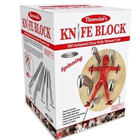 Throwzini Knife Block