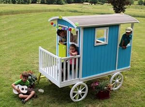 Soulet Cabane Roulotte en bois pour enfant Carry SOULET