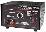 Pyramid PS15KX 10A 13.8-Volt Power Supply with Cigarette Lighter Adapter