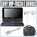 Sony DVP-FX820/L 8-inch Portable DVD Player Blue Plus Accessory Outfit - Sony ASONDVPFX820LK1
