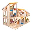 PLAN TOYS Chalet Dollhouse With Furniture