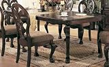 7 Piece Rectangular Dining Set With 20 Inch Leaf