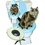 Feline Evolution CatSeat Cat Toilet Training Seat, White