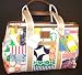 COACH HANDBAGS, COACH HAMPTONS WEEKEND PATCHWORK TOTE # 10454 (Mulitcolor)