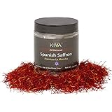 Kiva Gourmet, Spanish Saffron - La Mancha, Premium/200+ Grade (3-Gram Bottle)