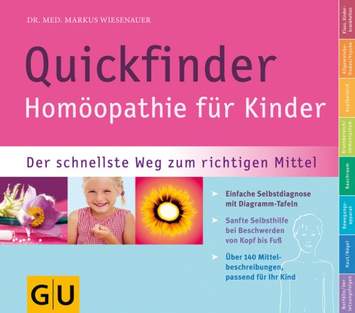 Quickfinder Homoeopathie fuer Kinder: Der schnellste Weg zum richtigen Mittel