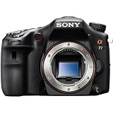 Sony A77 24.3 MP Digital SLR with Translucent Mirror Technology - Body Only