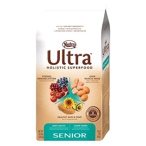 Nutro Ultra Senior Dry Dog Food 15lb Arto Viljanener