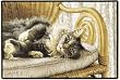 All Thumbs Cat Doormat Sueellen Ross Fiddler's Elbow