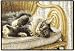 All Thumbs Cat Doormat Sueellen Ross Fiddler's Elbow