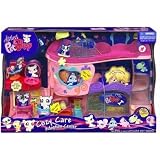 Hasbro 90873148 - Littlest Pet Shop, Wackeltierchen Ferienpension inkl 2 Wackeltierchen