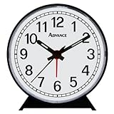 Advance Black Keywind Alarm Clock