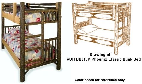 Old Hickory Phoenix Classic Bunk Bed