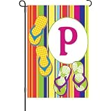 Premier Designs 12 In Summer Monogram Flag - P