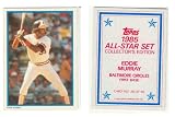 1985 Topps Glossy All Star Send In Baseball Card Eddie Murray