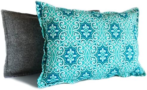 Power Pillow with Celliant for Improved Sleep and Pain Relief, Washable Cover, 100% Cotton front, 85% Celliant back, 9.5" x 13.5" Made in USA.
