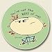 Your'e NOT the Boss of ME absorbent AUTO COASTER car NU