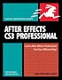 After Effects CS3 Professional for Windows and Macintosh: Visual QuickPro Guide (Visual Quickpro Guide)