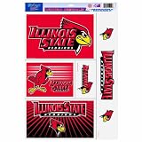 NCAA Illinois State Redbirds 11-by-17 Ultra Decal Set