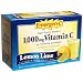 Emergen-C Vitamin C Fizzy Drink Mix, 1000 mg, Lemon-Lime, 0.3 Ounce Packets, 30-Count