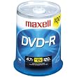 Maxell - 100 x DVD-R - 4.7 GB 16x - spindle - storage media