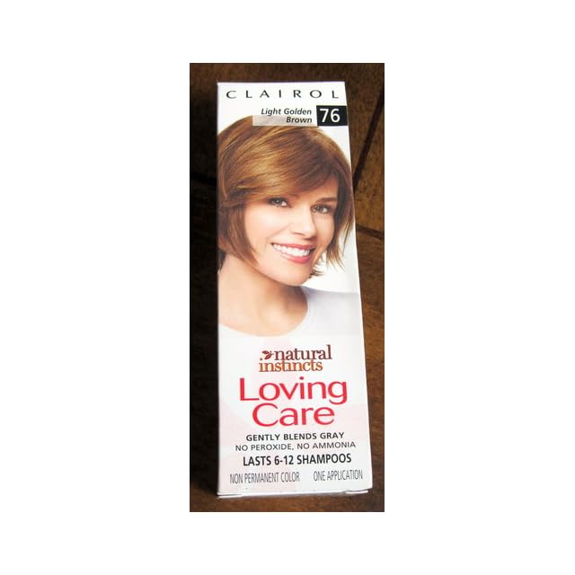 Clairol Natural Instincts Loving Care Hair Color 76 Light Golden
