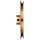 Boston Gear G1219 Grooved Pulley, Fits Round Belts 0.1875" or Smaller, 0.250" Face, Brass