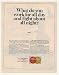 1971 Master Charge Work All Day Fight All Night Money Print Ad