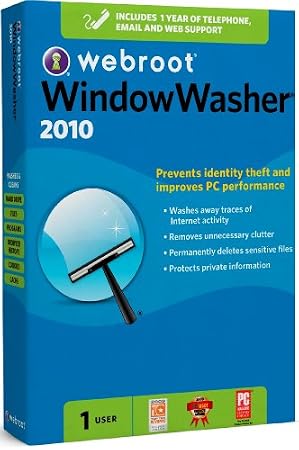 Webroot Window Washer 2010 (PC CD)