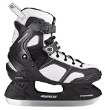 Powerslide Herren Eisskate Thunder, schwarz-wei&szlig;, 38, 902139/38