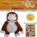 "Cozy Pets" The Microwavable Plush Toy with Bedtime Story Book- Monkey