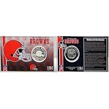 Cleveland Browns Team History Coin Card
