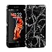 iPhone 6 Plus Case, GMYLE Snap Cover Glossy for iPhone 6 Plus (5.5 inch Display) - Black Marble 2 Slim Fit Snap On Protective Hard Shell Back Case