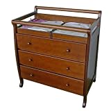 Emily 3 Drawer Changing Table in Coffee Finish By Da Vinci Baby Furniture