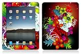 Bundle Monster Vinyl Skin Case Cover Art Decal Sticker Protector Accessories for Apple Ipad Tablet 16gb, 32gb, 64gb Wifi or 3G - Colorful Floral
