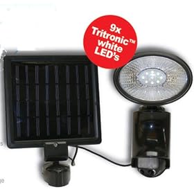 P.I.R Solar Security Light with Motion Sensor