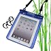 TrendyDigital H2OProof(TM) Audio Premium Waterproof Case with Padding, Headphone Adapter, Removable Strap, Comptible with iPad 1, iPad 2 and the New iPad (iPad 3) (Purple)