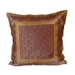 ShalinCraft Pillow Cases Home Decor India Handmade Craft Silk Fabric 16x16 inches (bcbr331)