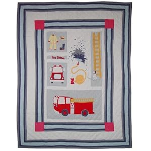 Fire Truck Quilt