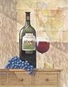 3 Wine Grape Art Prints Tuscany Posters Kitchen Decor